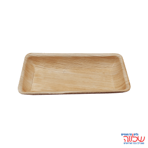 20 יח' צלחות דקל מלבניות 8X16 ס"מ