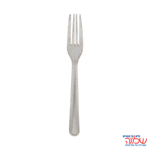 מזלג נצנץ זהב ארוז 50 יח'