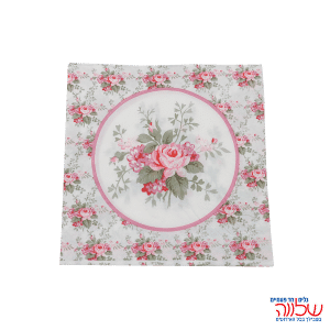מפיות נייר 33*33 20יחידות פרחים ורוד