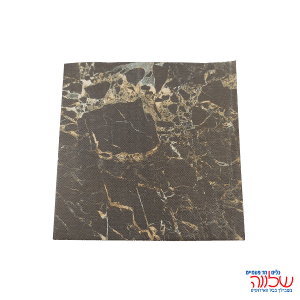 מפיות נייר 33*33 20יחידות שיש שחור/זהב