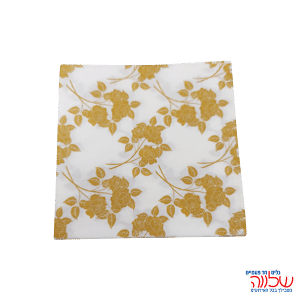 מפיות נייר 33*33 20יחידות עלים זהב