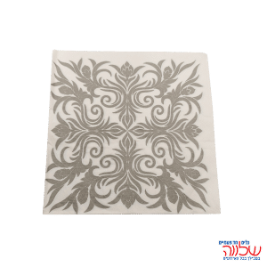 חב' 20 מפיות 33/33 נייר עיטור אפור