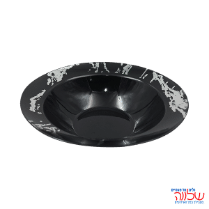 מרקיות שיש שחור כסף 10 יחידות