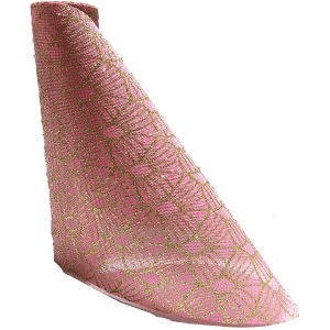 גליל ראנר מעוטר 24*2.2 מטר ורוד זהב