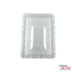 כמגש מלבן קריסטל  9X13
