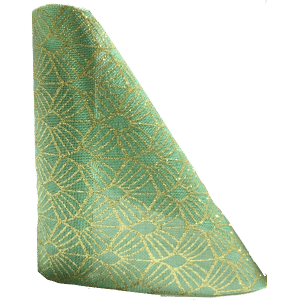 גליל ראנר מעוטר 24*2.2 מטר טורקיז זהב