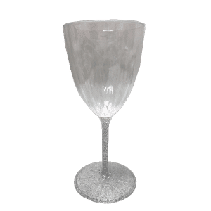 כוסות יין רגל כסף  6 יח'