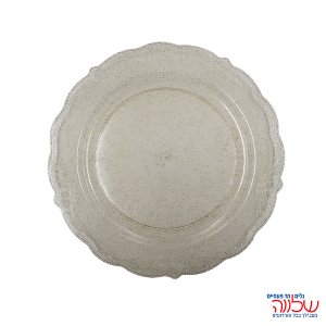 צלחת לייט וינטג נצנצים זהב 9" 10 יח