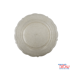 צלחת לייט וינטג נצנצים זהב 7" 10 יח