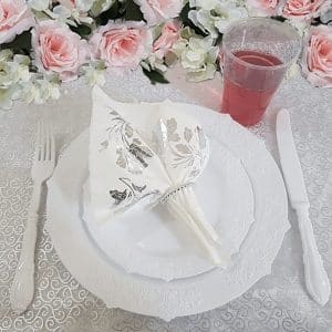 ישרכארט -שולחן ויקטוריה לבן 20 סועדים