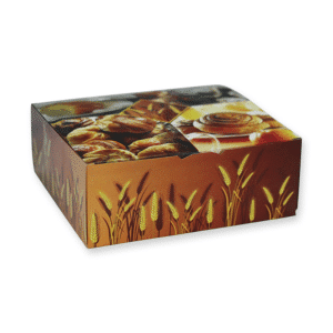 קופסת מאפים דגם שיבולים 1.5 ק"ג