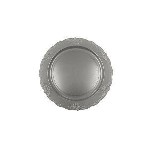 צלחת וינטג כסף 7" ארוז 10 יחידות