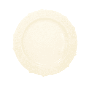 10 צלחות ויקטוריה 10" קרם