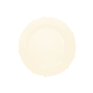 10 צלחות ויקטוריה 9" קרם