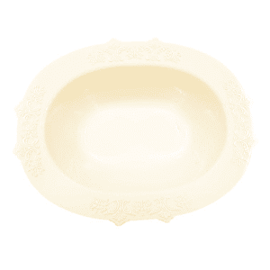 3 מגשים אובלים עמוקים ויקטוריה קרם