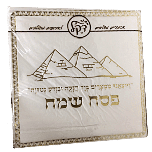 חב' 20 מפיות נייר 33/33 פסח שמח זהב מוטבע
