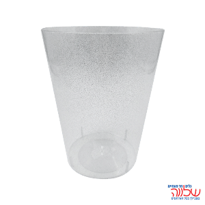 אגרטל עגול נצנץ כסף