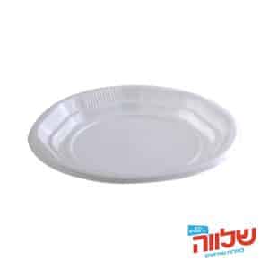 צלחת גדולה פשוט 50יח' ק40